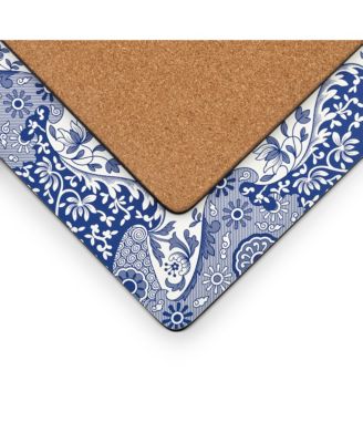 Blue Italian Placemats, Set of 4