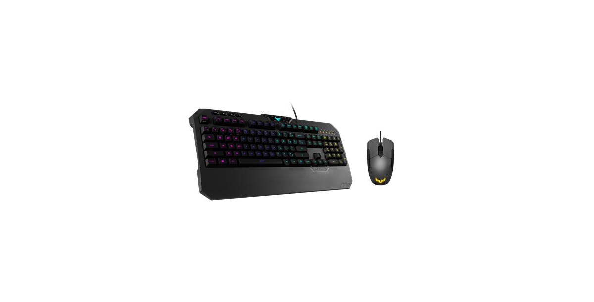 Asus Tuf Gaming Keyboard Mouse Combo K1 Rgb Keyboard, M3 Lightweight