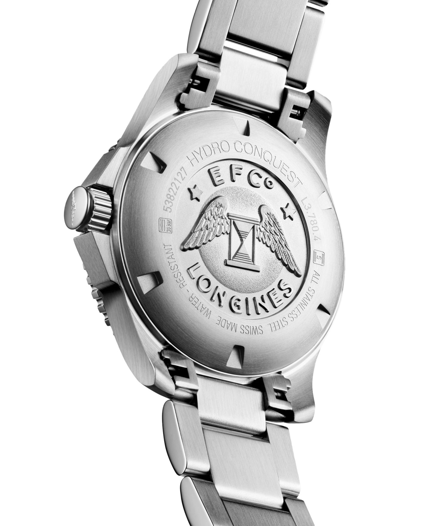 Часы Longines Unisex Swiss Automatic HydroConquest Stainless Steel Bracelet Watch 39mm — фото 2