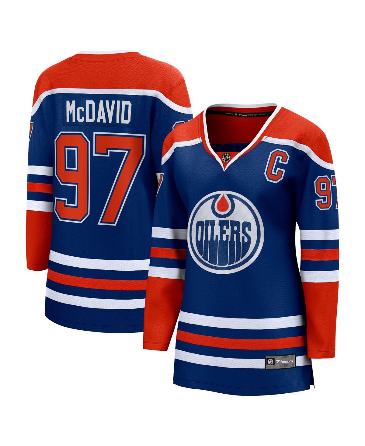 Women's Fanatics Connor McDavidEdmonton Oilers Home Premier Breakaway Player Jersey - Royal