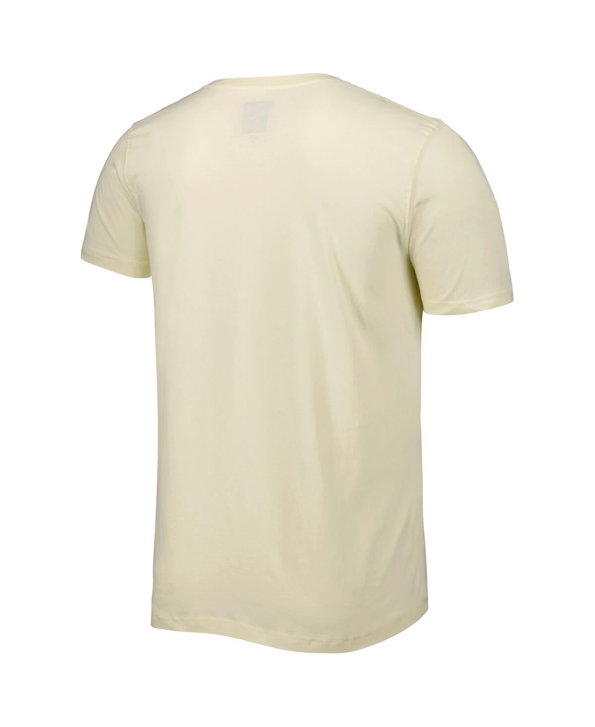 Shop New Era Men's  Cream Tennessee Titans Sideline Chrome T-shirt