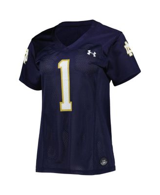 Women's #1 Notre Dame Fighting Irish Replica Football Jersey