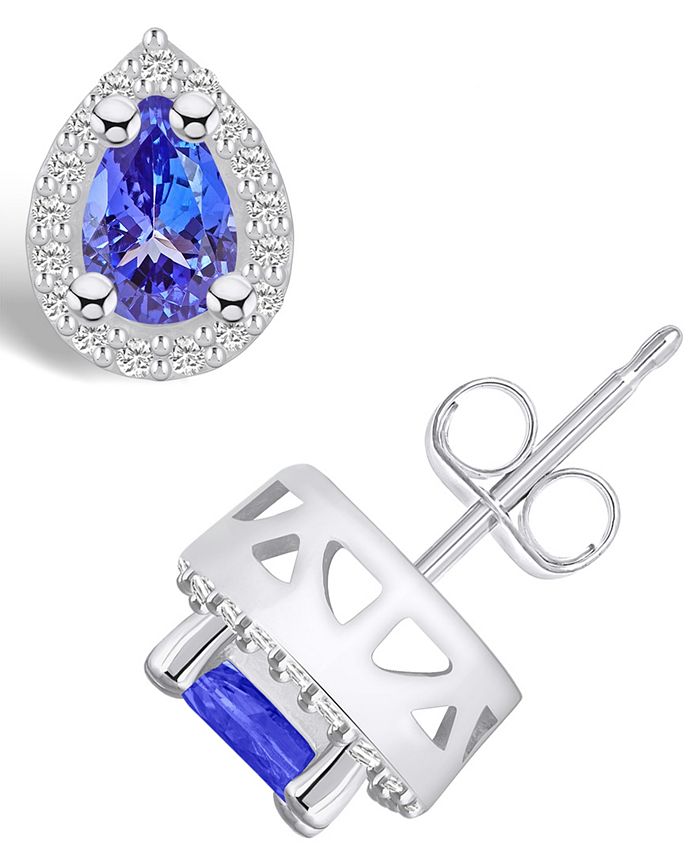 Macys hotsell tanzanite earrings