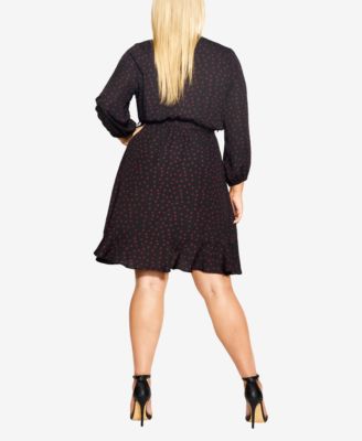 Plus Size Amber Frill Mini Dress