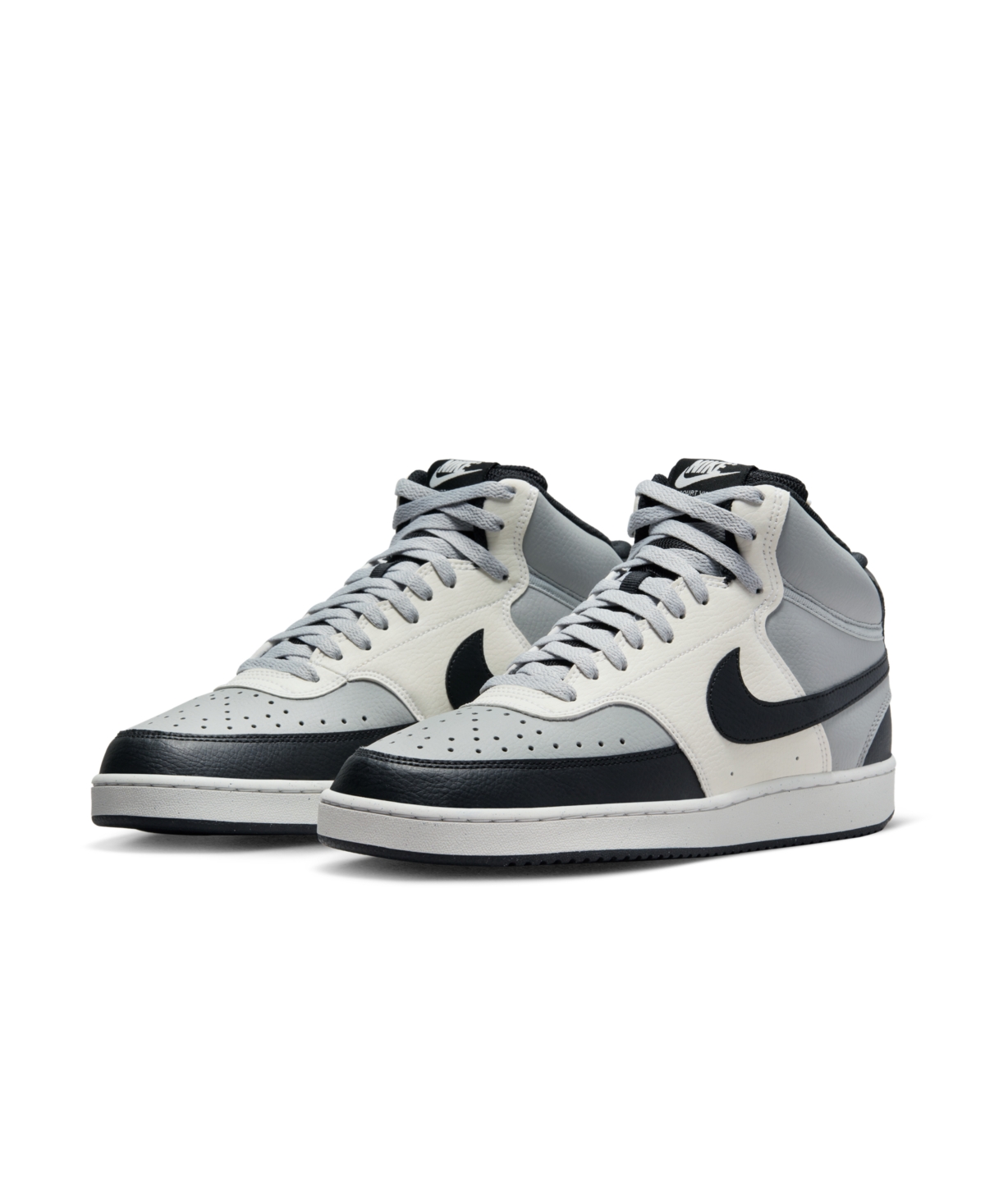 Nike Men #39 s Court Vision Mid Next Nature Casual Sneakers From Finish