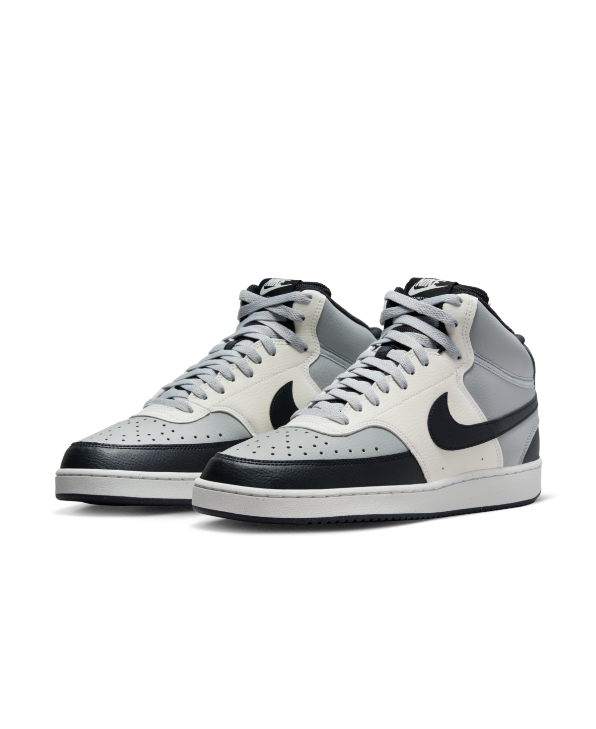 NIKE MEN'S COURT VISION MID NEXT NATURE CASUAL SNEAKERS FROM FINISH LINE