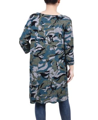 Women's 3/4 Sleeve Knit Cardigan