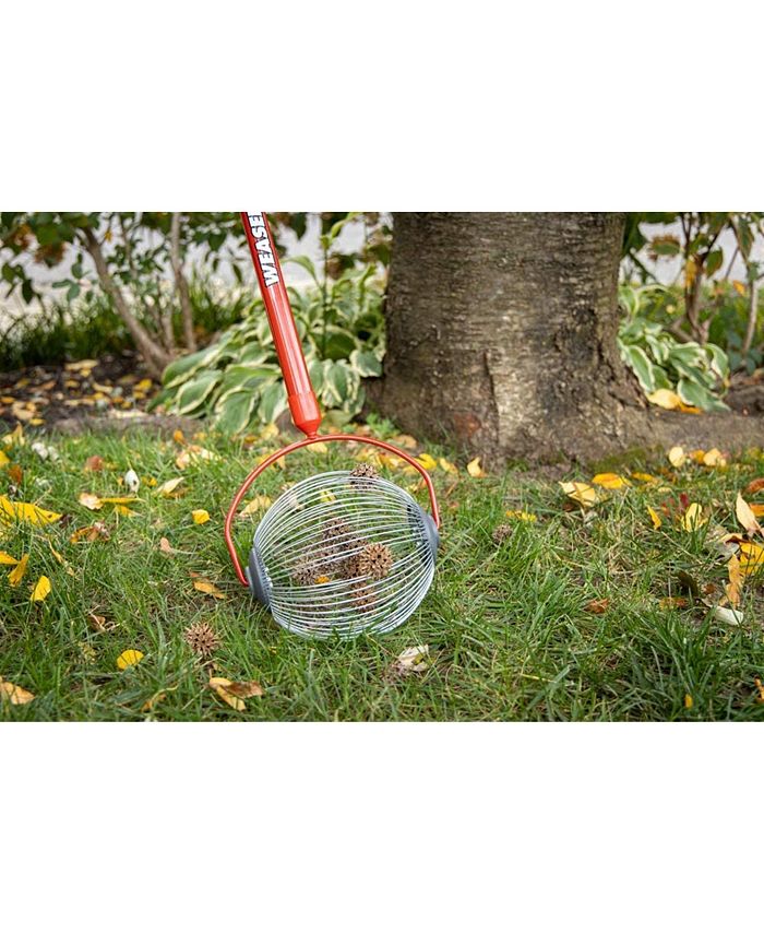 Garden Weasel Medium Nut Gatherer, Red/Silver Macy's