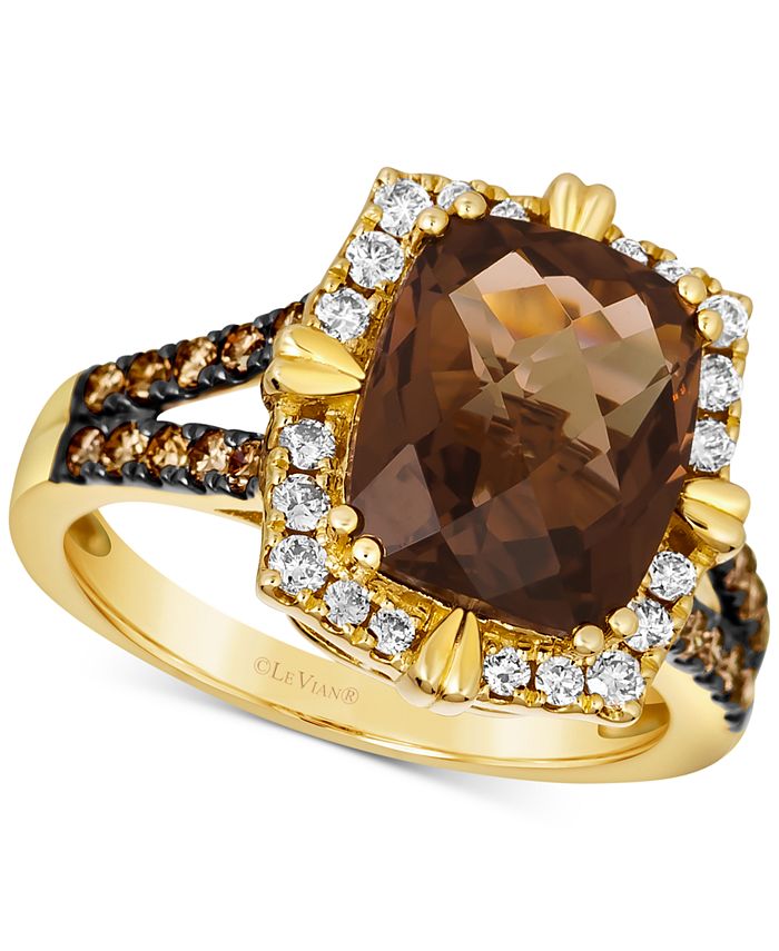 Le Vian Chocolate Quartz 4 ct. t.w. Diamond 5 8 ct. t.w