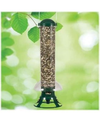 Perky Pet Wild Bird Feeder Metal Base Squirrel-be-Gone Slammer