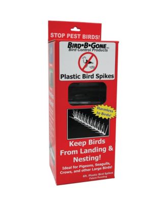 Bird B Gone Bird-B-Gone Humane 5 In. Wide Plastic Bird Spikes - Macy's