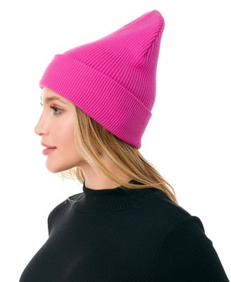 Women's Ultra Soft Rib Detail Cuff Beanie