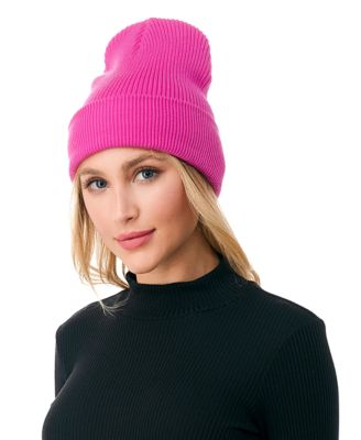 Women's Ultra Soft Rib Detail Cuff Beanie