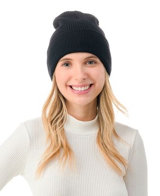 Women's Ultra Soft Rib Detail Cuff Beanie