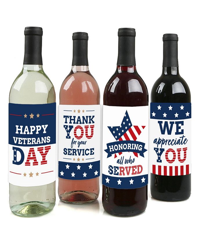 Big Dot of Happiness Happy Veterans Day - Patriotic ...
