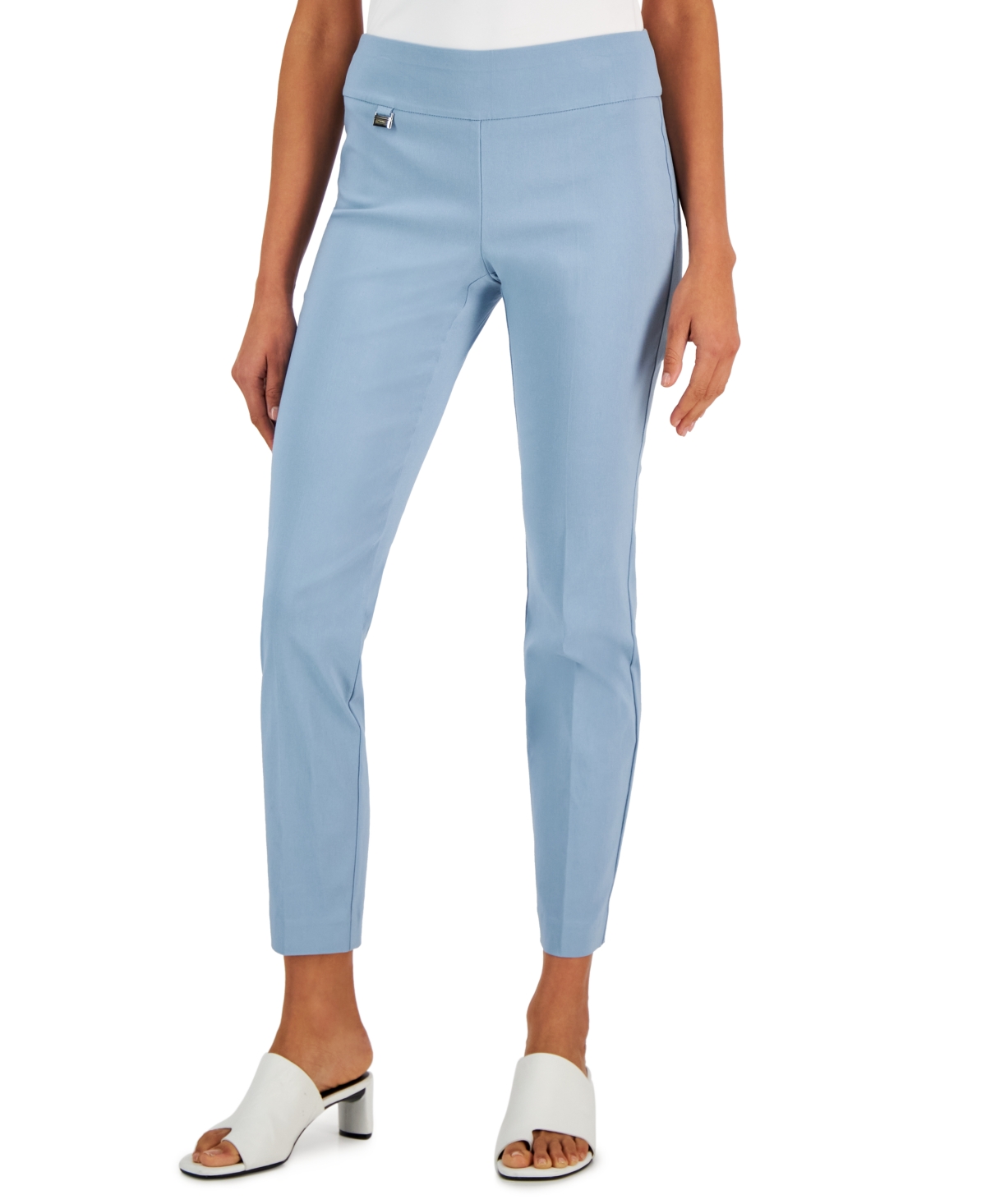 Alfani Women's Tummy-Control Pull-On Skinny Pants, Regular, Short and Long Lengths, Created for Macy's