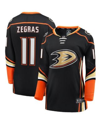 Youth Trevor Zegras Anaheim Ducks Fanatics Branded Away Jersey - Breakaway  White - Ducks Shop
