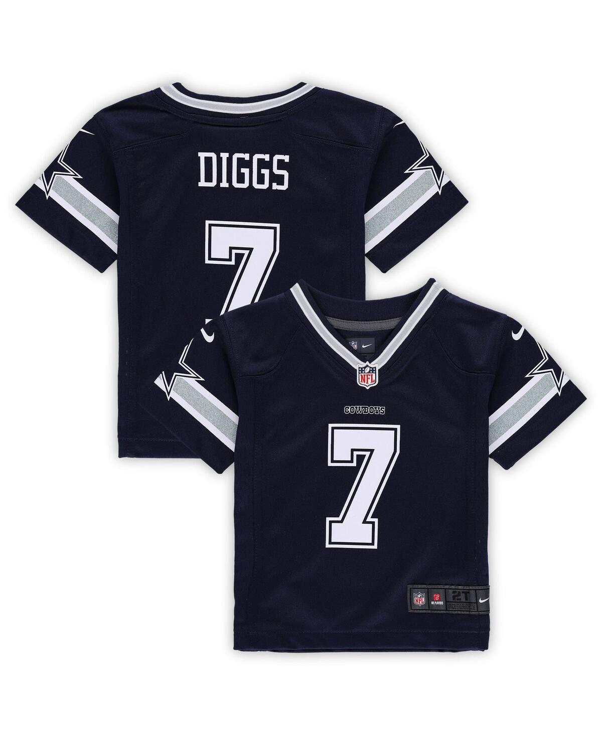 Toddler Boys and Girls Nike Trevon DiggsDallas Cowboys Game Jersey - Navy