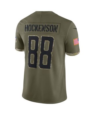 Nike Detroit Lions No72 Halapoulivaati Vaitai Olive Men's Stitched NFL Limited 2017 Salute To Service Jersey