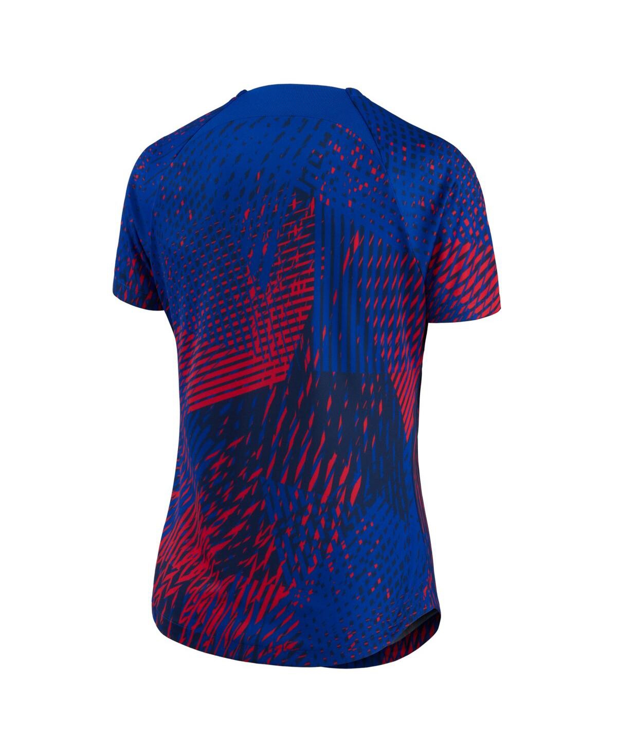Shop Nike Women's  Blue Paris Saint-germain 2022 Pre-match Top