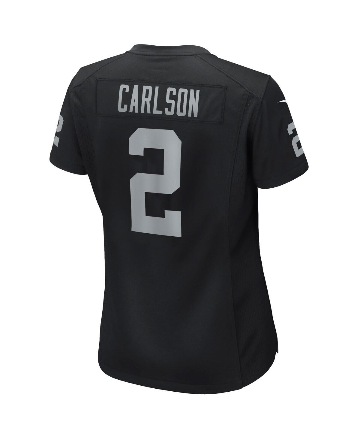 Women's Nike Daniel CarlsonLas Vegas Raiders Game Player Jersey - Black