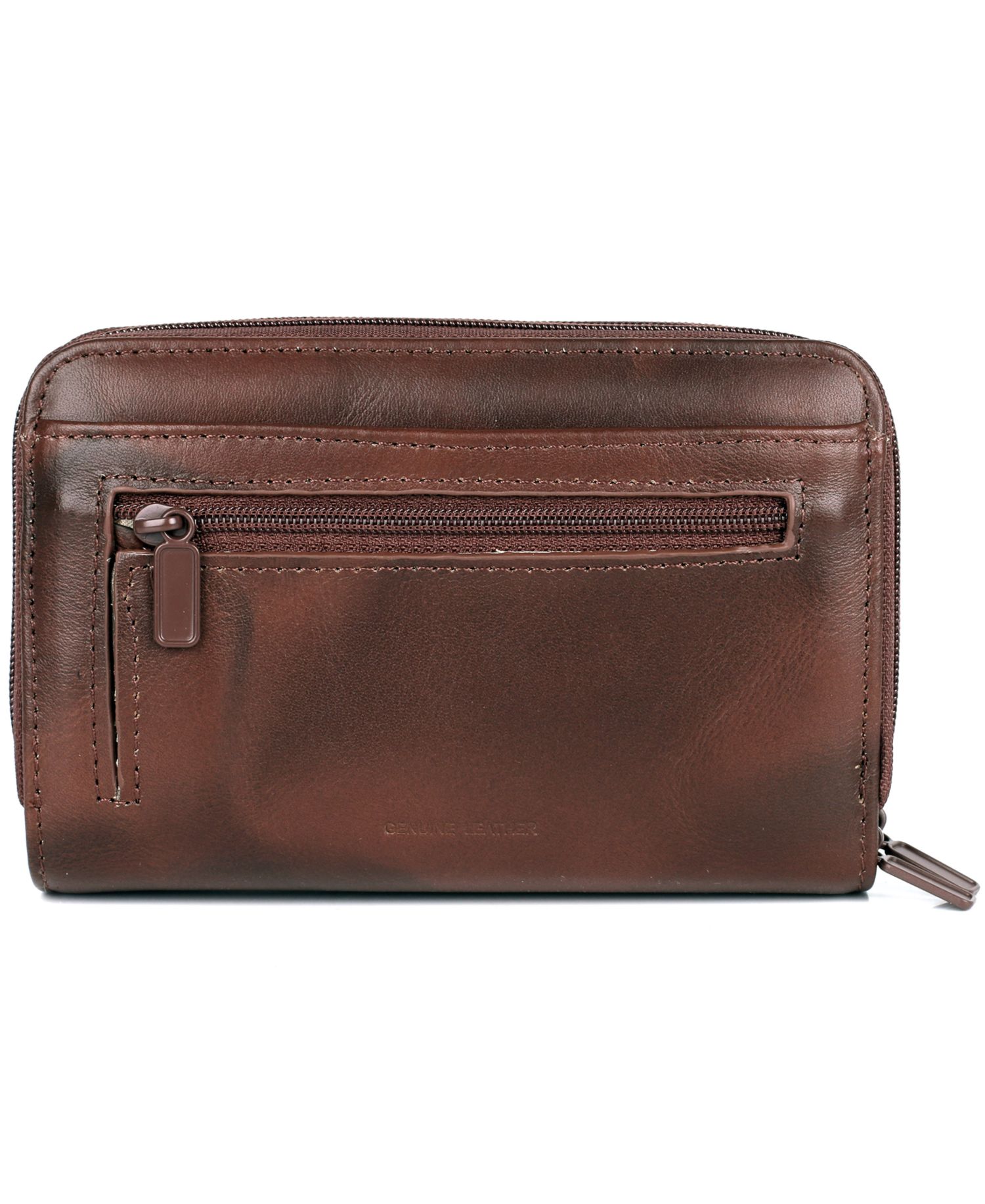 Women's Heiress Double Zip Organizer Wallet