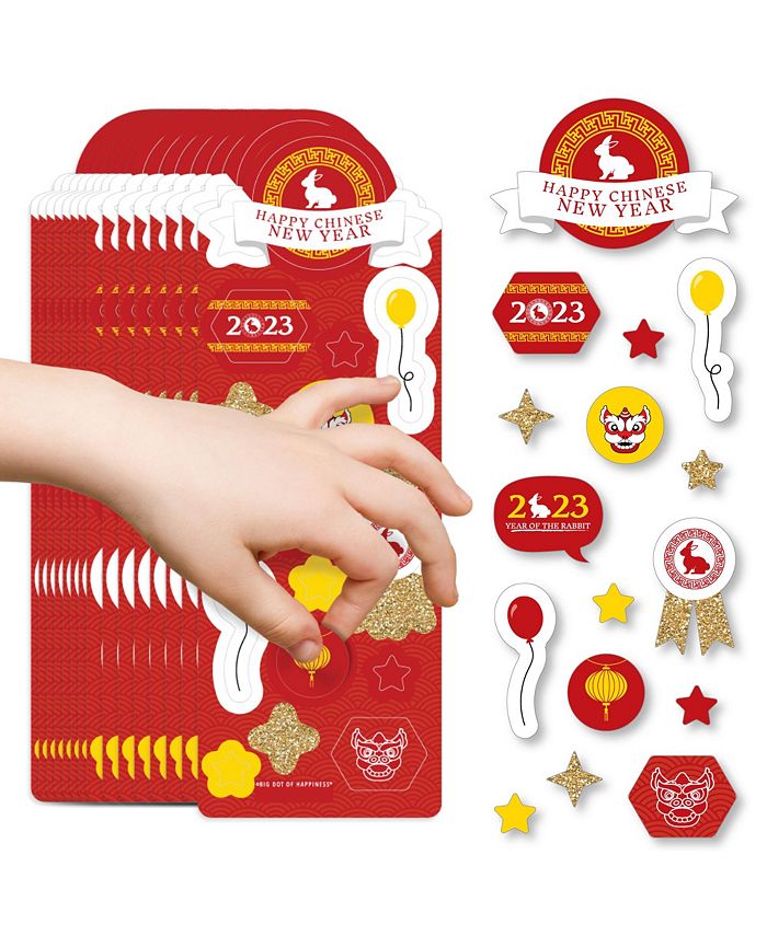Big Dot of Happiness Lunar New Year - 2023 Year of The Rabbit Favor