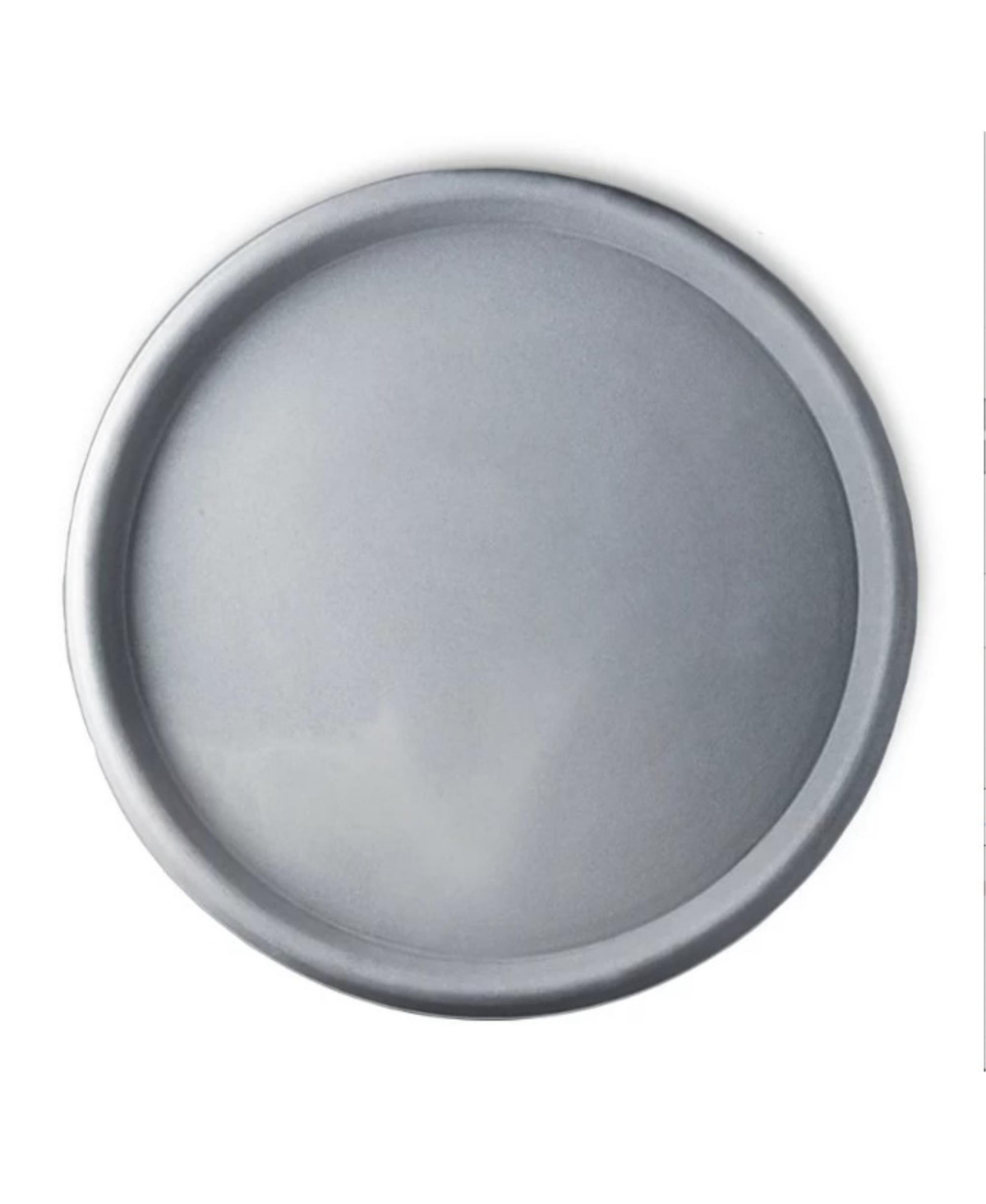 Universal Saucer, Round, Weathered Concrete 22.8in - Grey