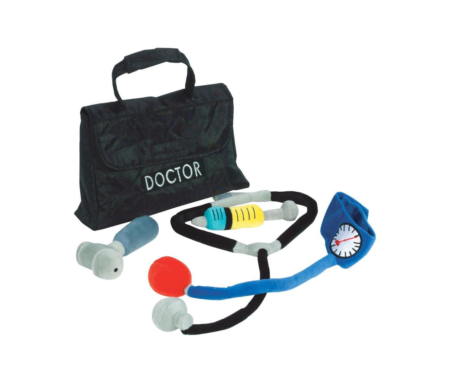 Детские игрушки Kaplan Early Learning Doctor Soft 6-Piece Kit, Ages 18 Months+ — фото 1