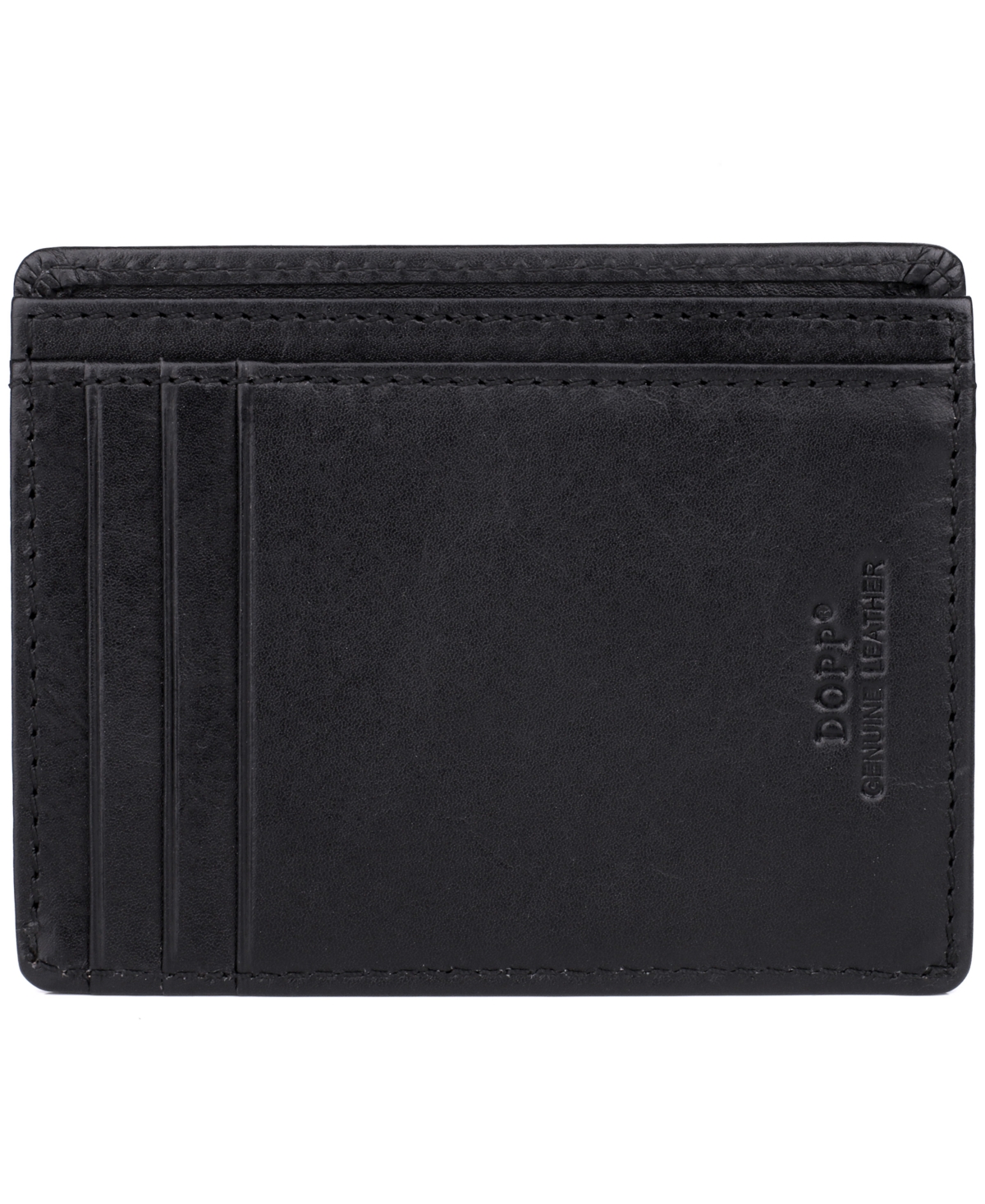 Dopp Regatta Front Pocket Get-away Wallet In Black