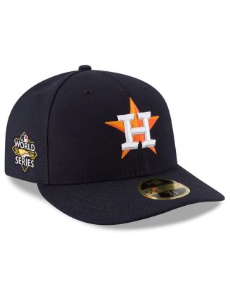 New Era Men's Navy Houston Astros 2022 World Series Side Patch Low ...