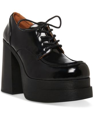 Madden Girl Women's Drummen Double Platform Oxford Pumps