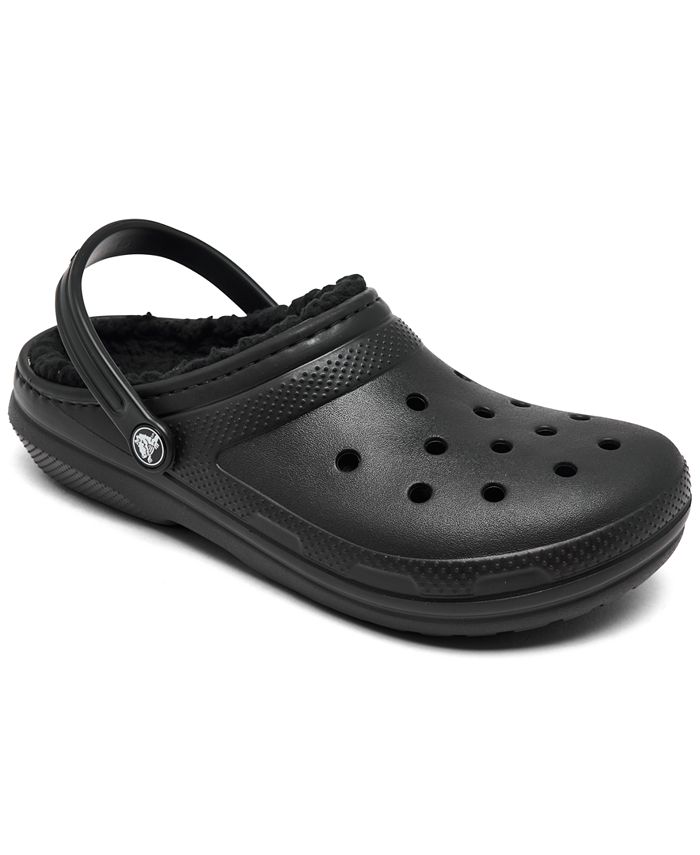Crocs Big Kids Classic Lined Clogs from Finish Line & Reviews - Finish Line  Kids' Shoes - Kids - Macy's