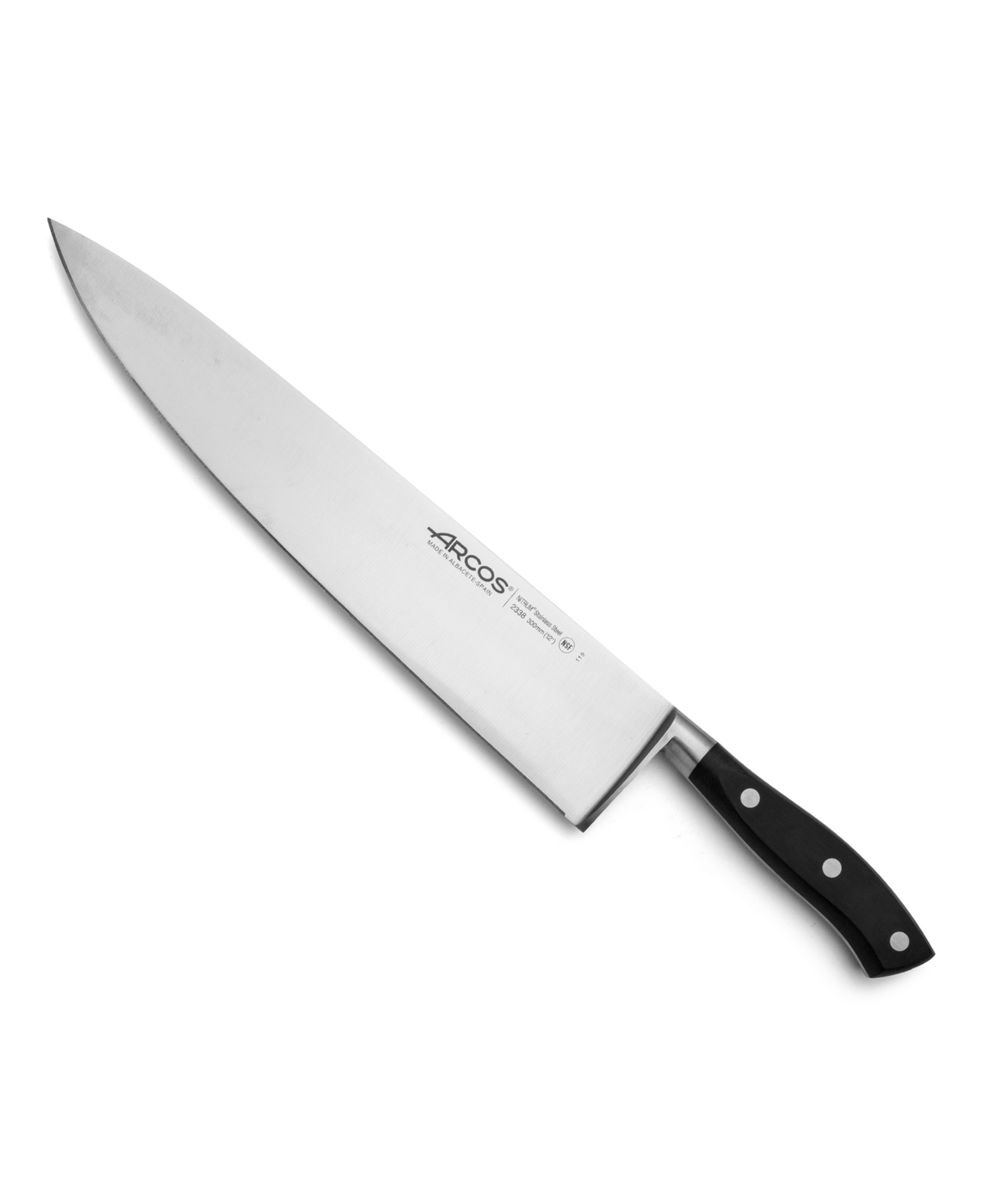 Arcos Riviera 12" Chef's Knife Cutlery In Black