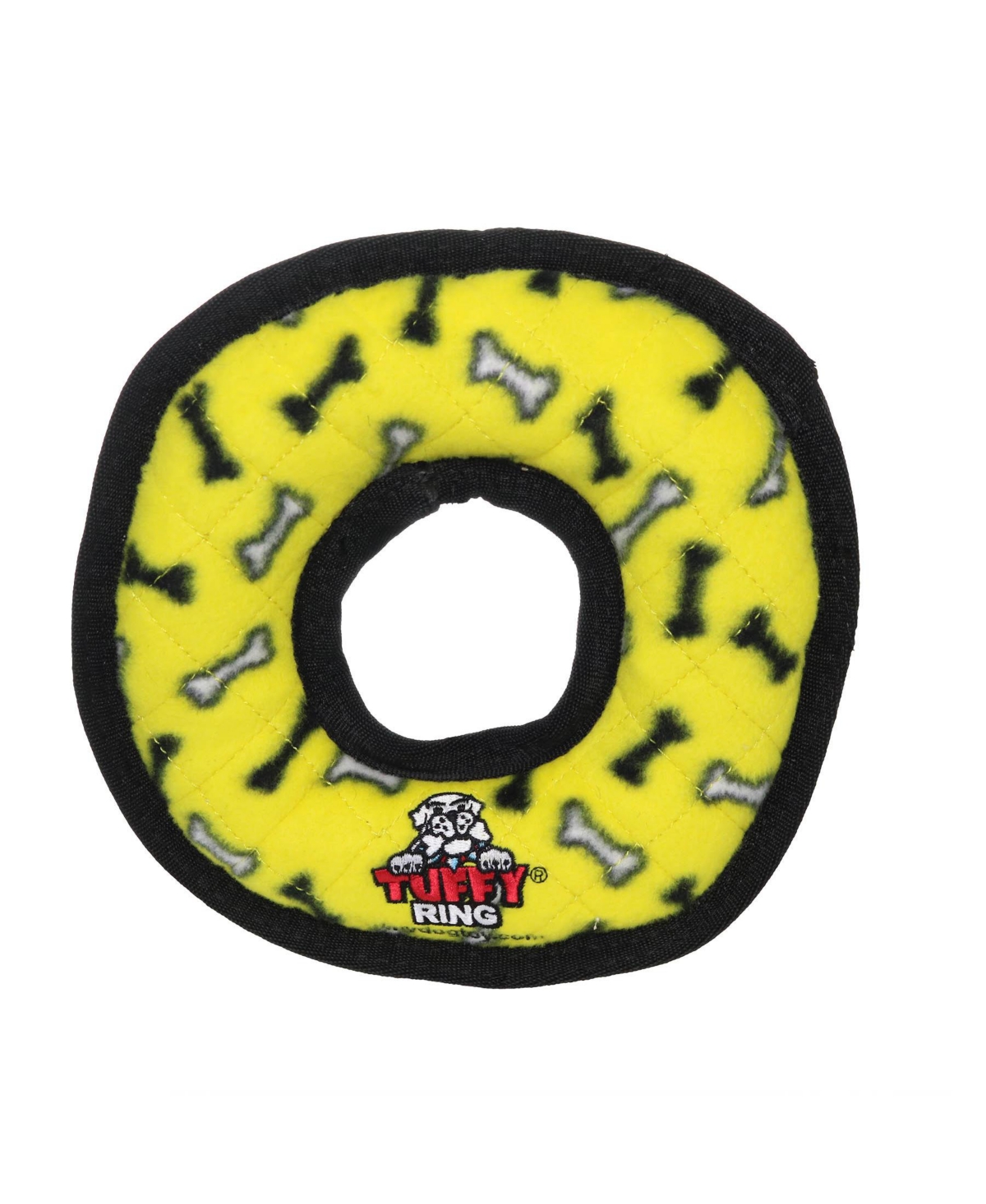 Ultimate Ring Yellow Bone, Dog Toy - Yellow