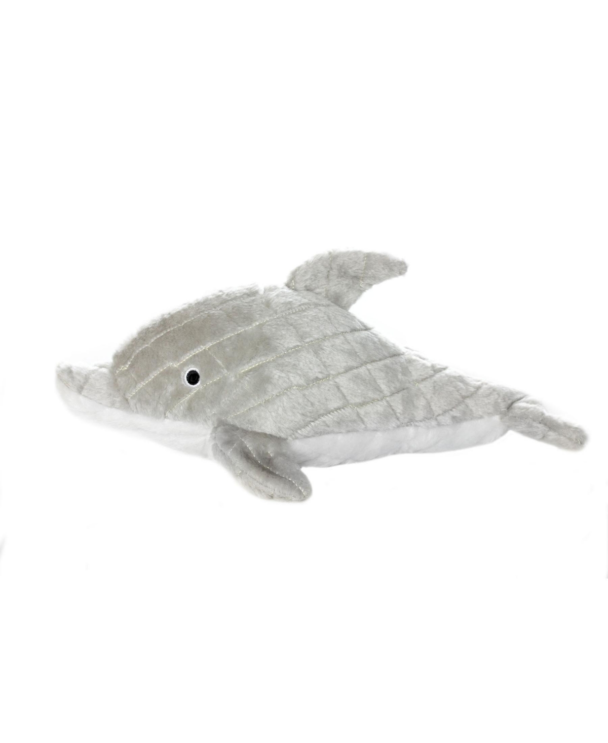 Ocean Dolphin, Dog Toy - Grey