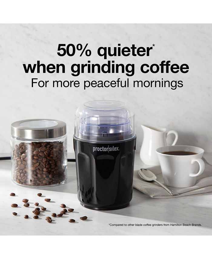 Proctor Silex Sound Shield Coffee Grinder Macy's
