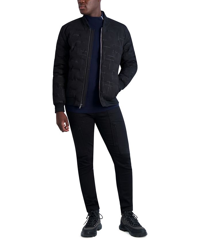 Karl Lagerfeld KI Monogram Bomber Jacket - Farfetch