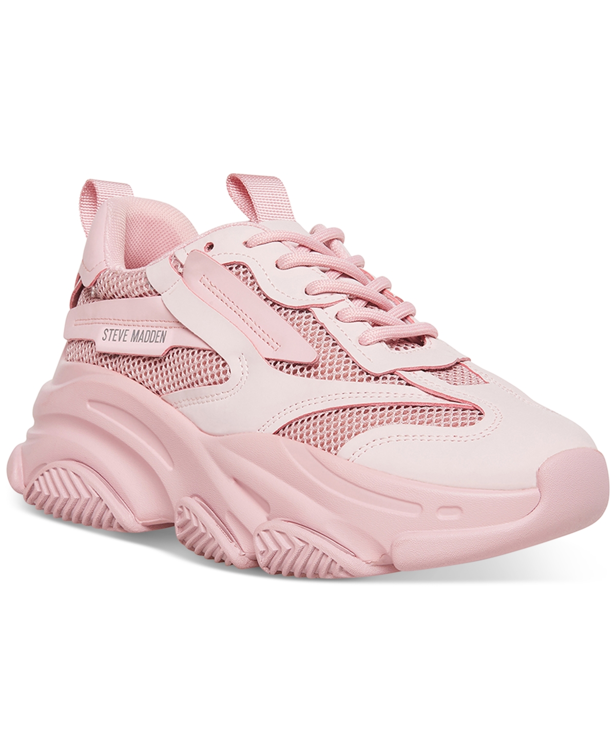 Steve Madden Possession Sneaker In Dusty Pink