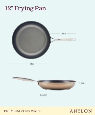 Ascend Hard Anodized Aluminum Non-Stick 12" Frying Pan