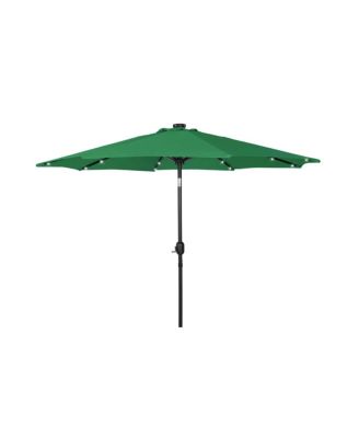 9 ft. Patio Solar Power LED lights Market Umbrella