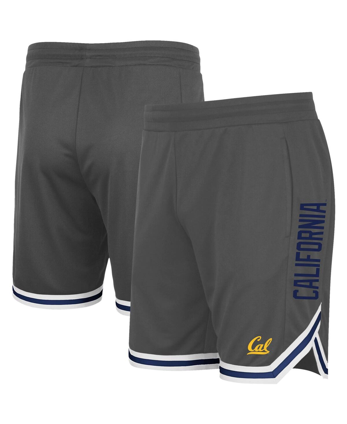 Men's Colosseum Charcoal Cal Bears Continuity Shorts - Charcoal