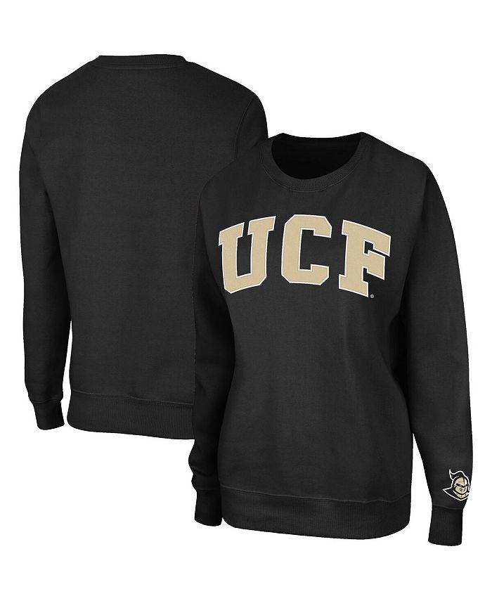 Colosseum Women s Black UCF Knights Campanile Logo Pullover