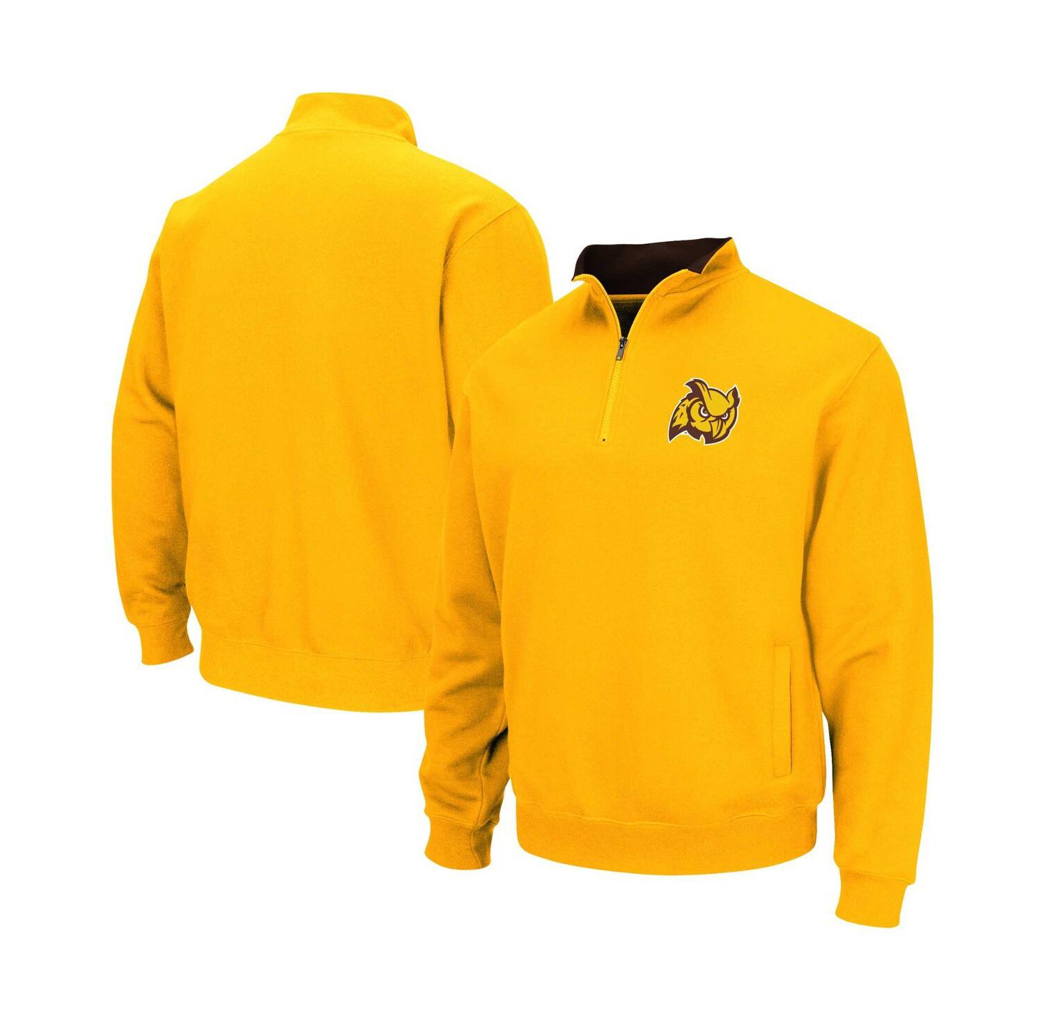 Men's Gold Rowan Profs Tortugas Quarter-Zip Sweatshirt