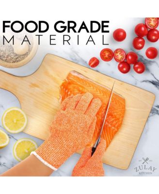 Cut Resistant Gloves Food Grade Level 5 Protection - Comfortable Safety Cut Resistant Work Gloves