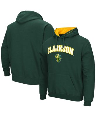Men's Green Clarkson Golden Knights Arch & Logo Pullover Hoodie
