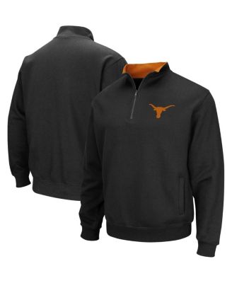 Men's Black Texas Longhorns Tortugas Quarter-Zip Sweatshirt