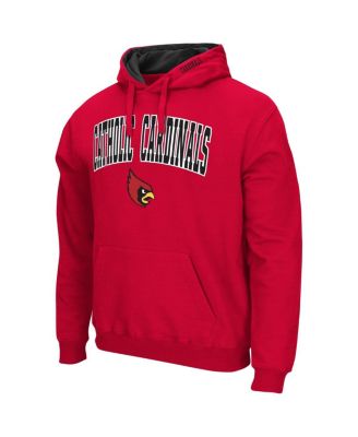 Men's Cardinal Catholic University Cardinals Arch & Logo Pullover Hoodie