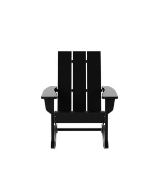 Modern Adirondack Outdoor Rocking Chair
