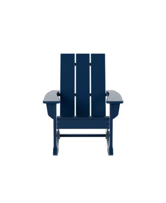 Modern Adirondack Outdoor Rocking Chair